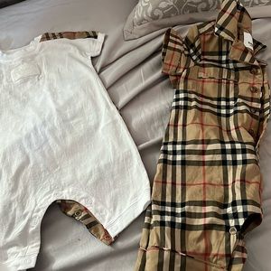 Burberry one piece lounge sets
